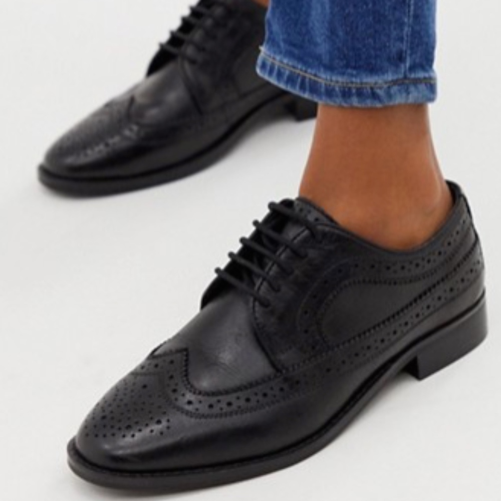 ASOS  Mai Tai faux leather brogues